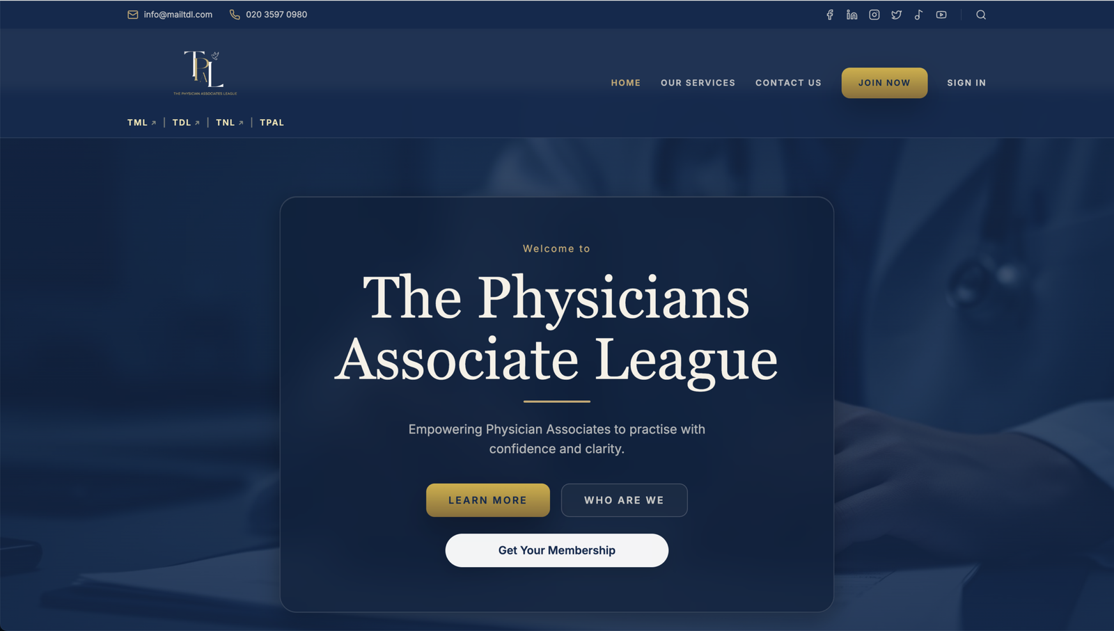 The Physician Associates League