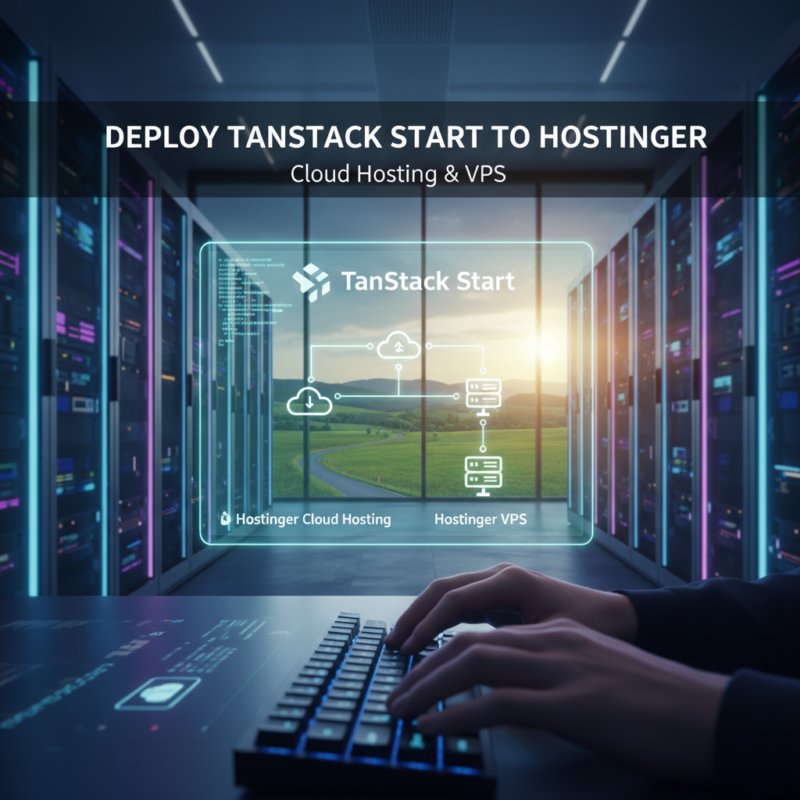 How to Deploy Tanstack Start Application to Hostinger on Cloud Hosting or VPS