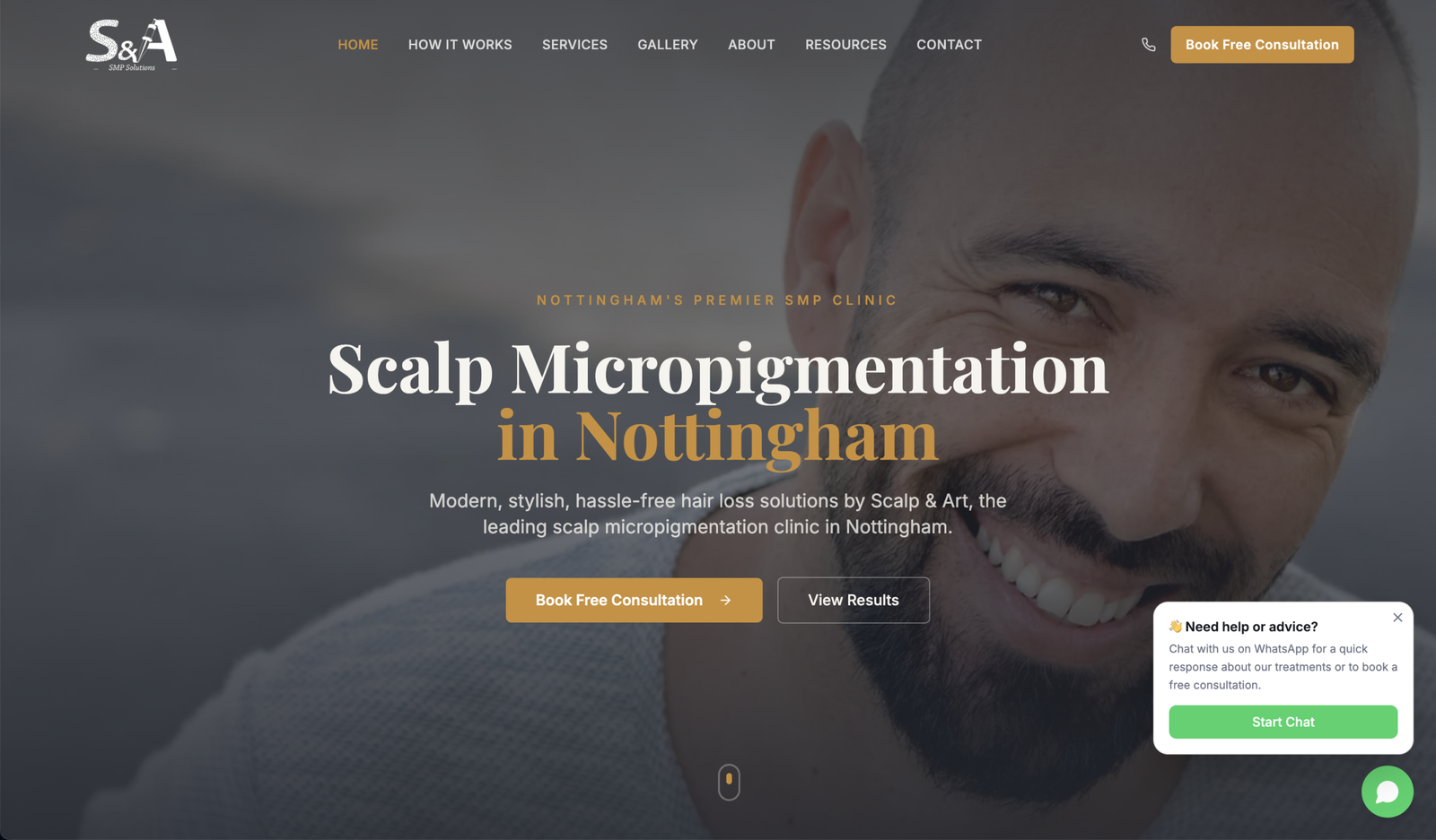 Scalp and Art Nottingham