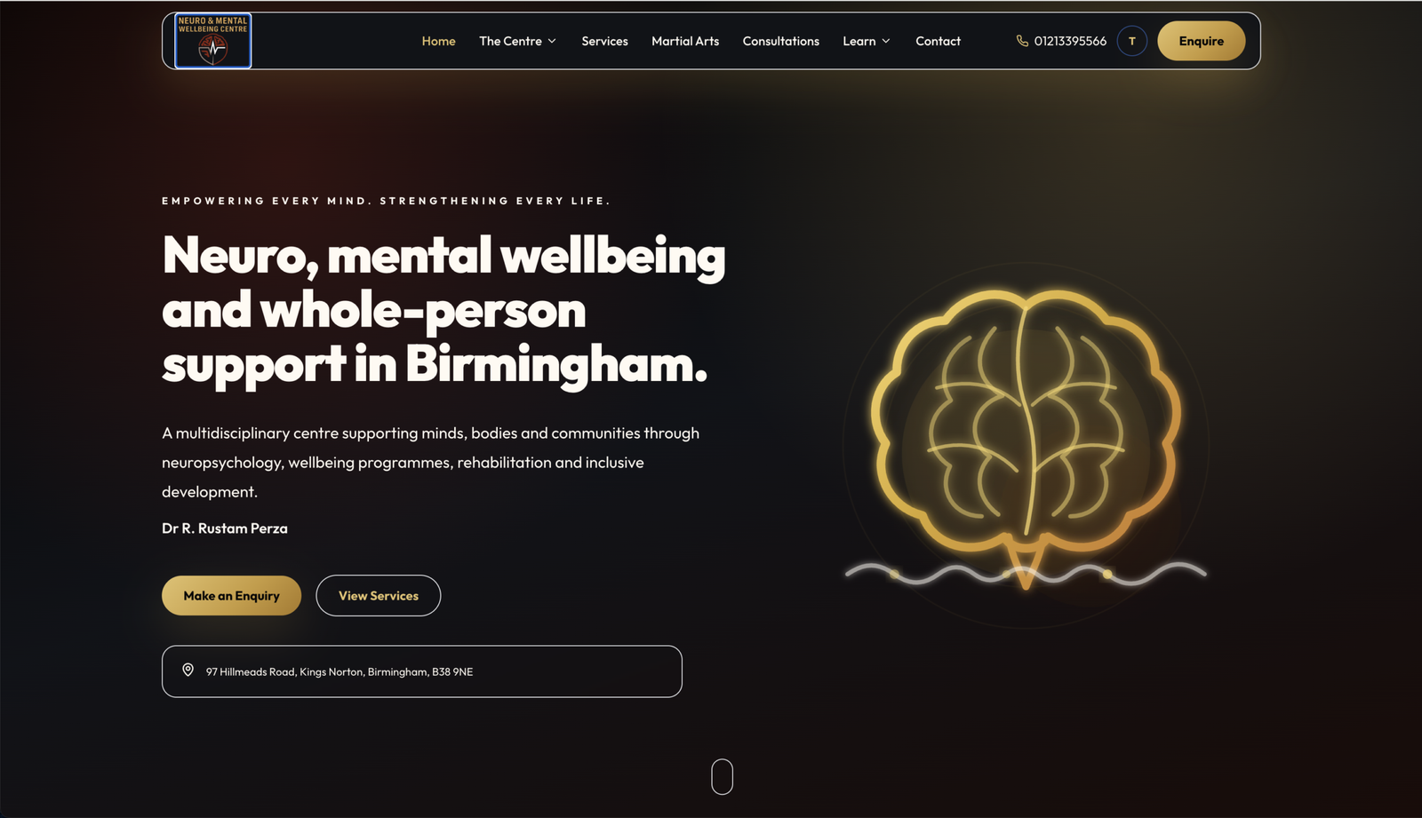 Birmingham Neuro Wellbeing Centre by Dr Renato Perza